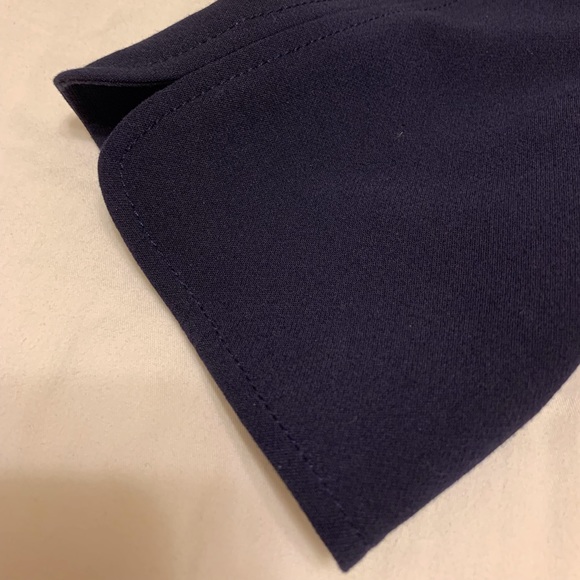 Tahari ASL Navy Dress Size 12 - Picture 8 of 8